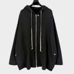 Rick Owens DRKSHDW Jason Black Zip Hoodie